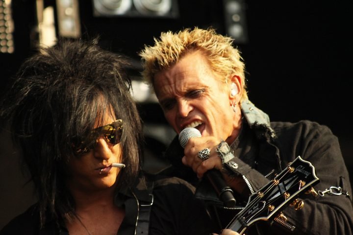 Steve Stevens and Billy Idol