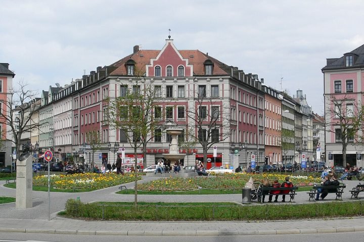 Gärtnerplatz vom Theater