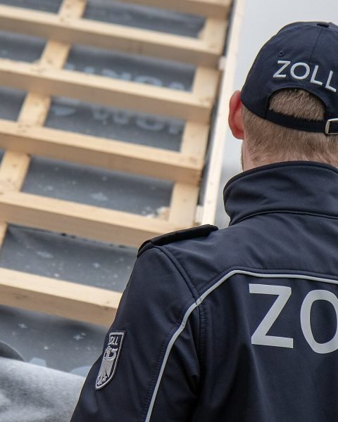 Dienstkleidung Zoll Baustelle