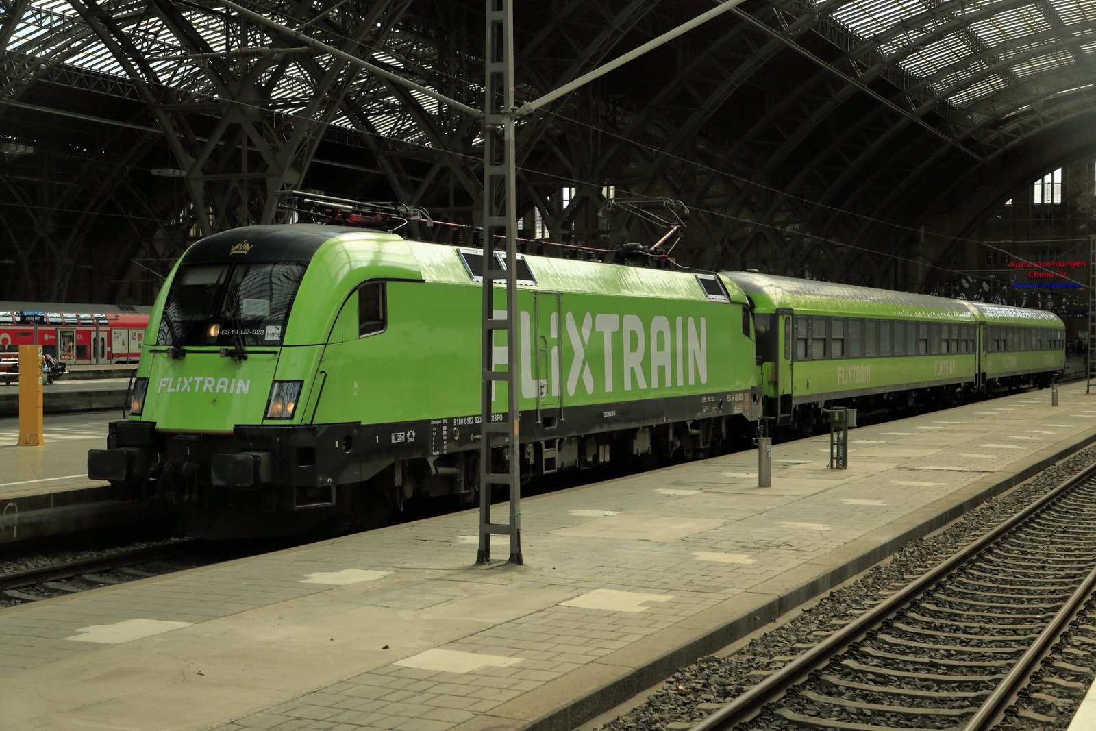 Flixtrain - On Duty of Munich Flixtrain