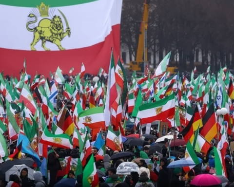 Демонстрация против Ирана