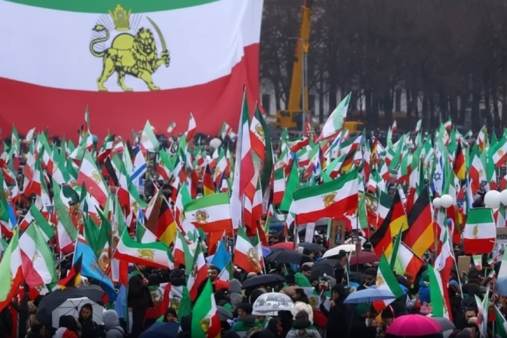 Демонстрация против Ирана
