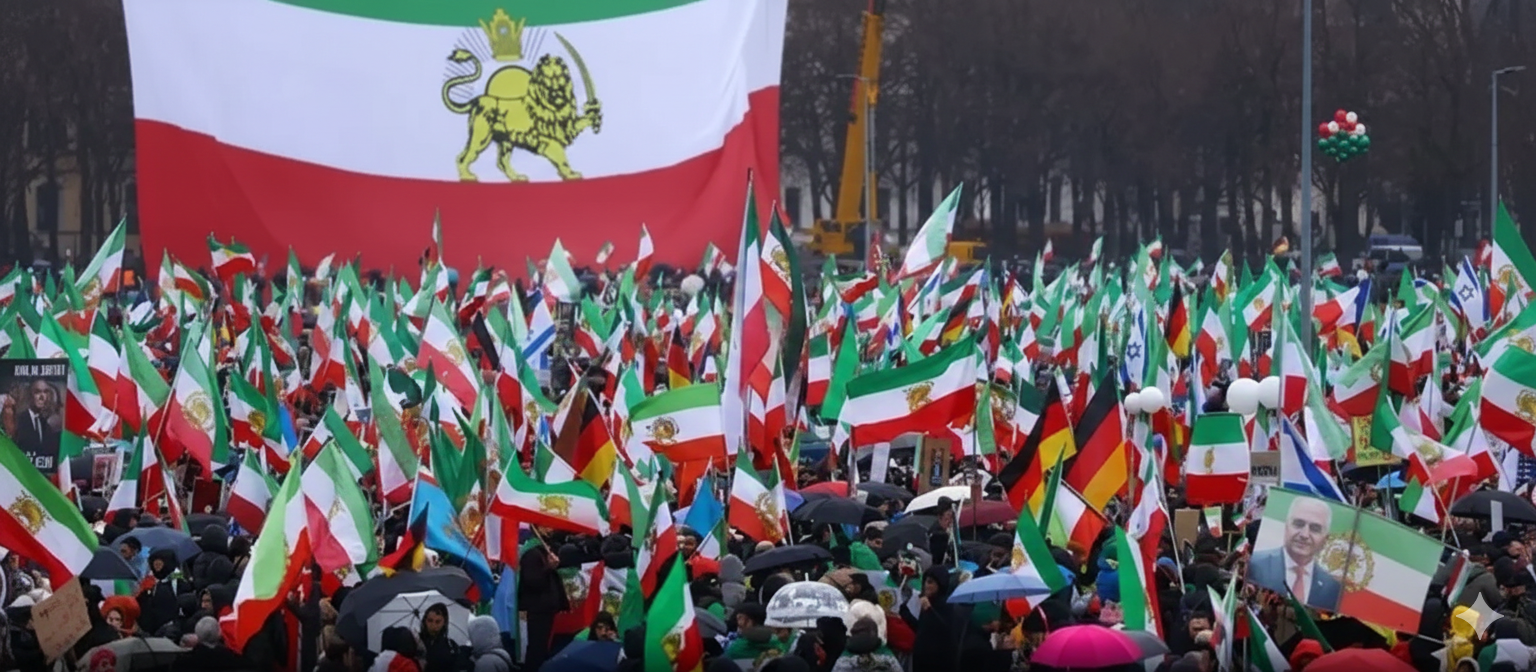 Демонстрация против Ирана
