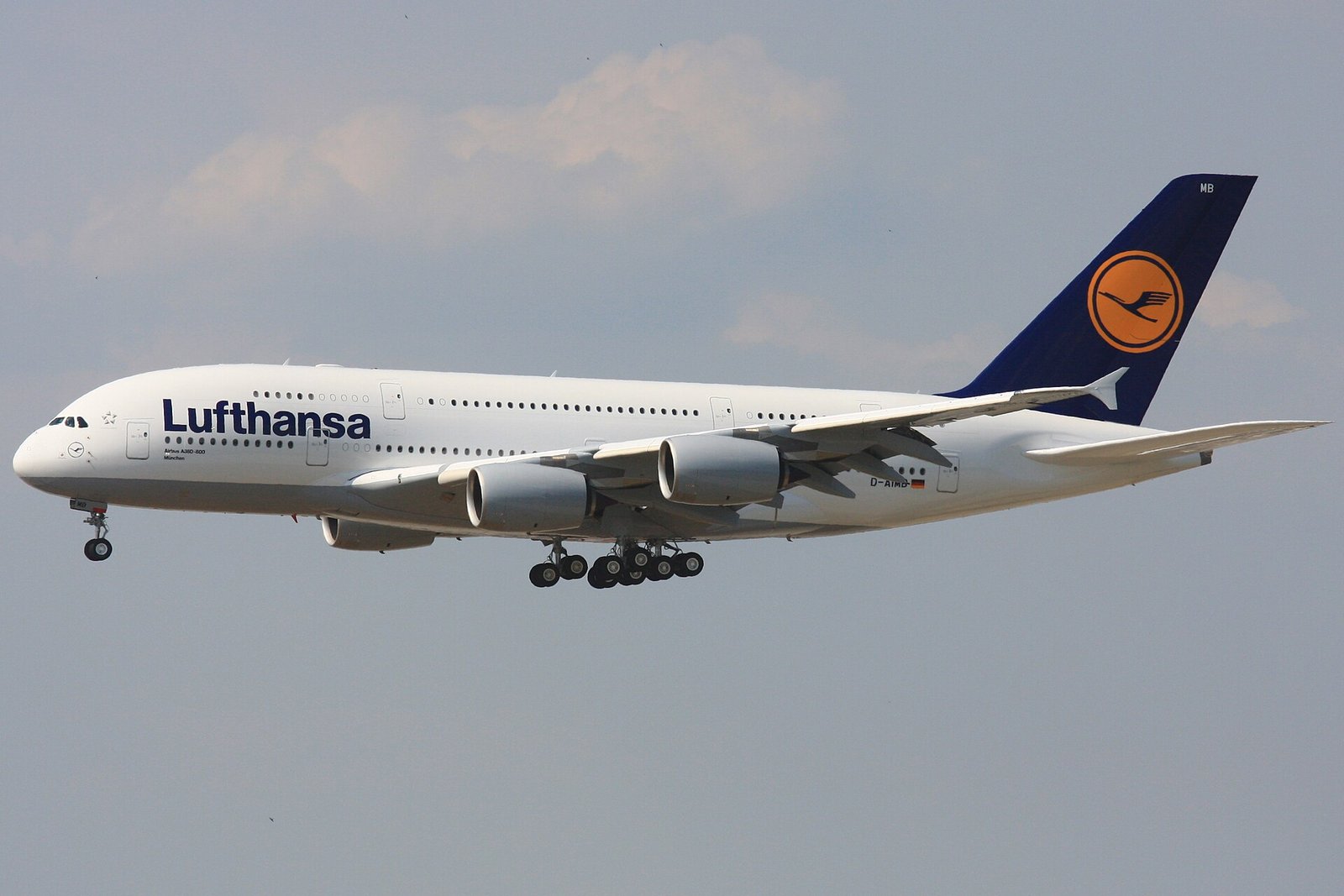 Люфтханса A380 - Черговий по Мюнхену Люфтханса A380