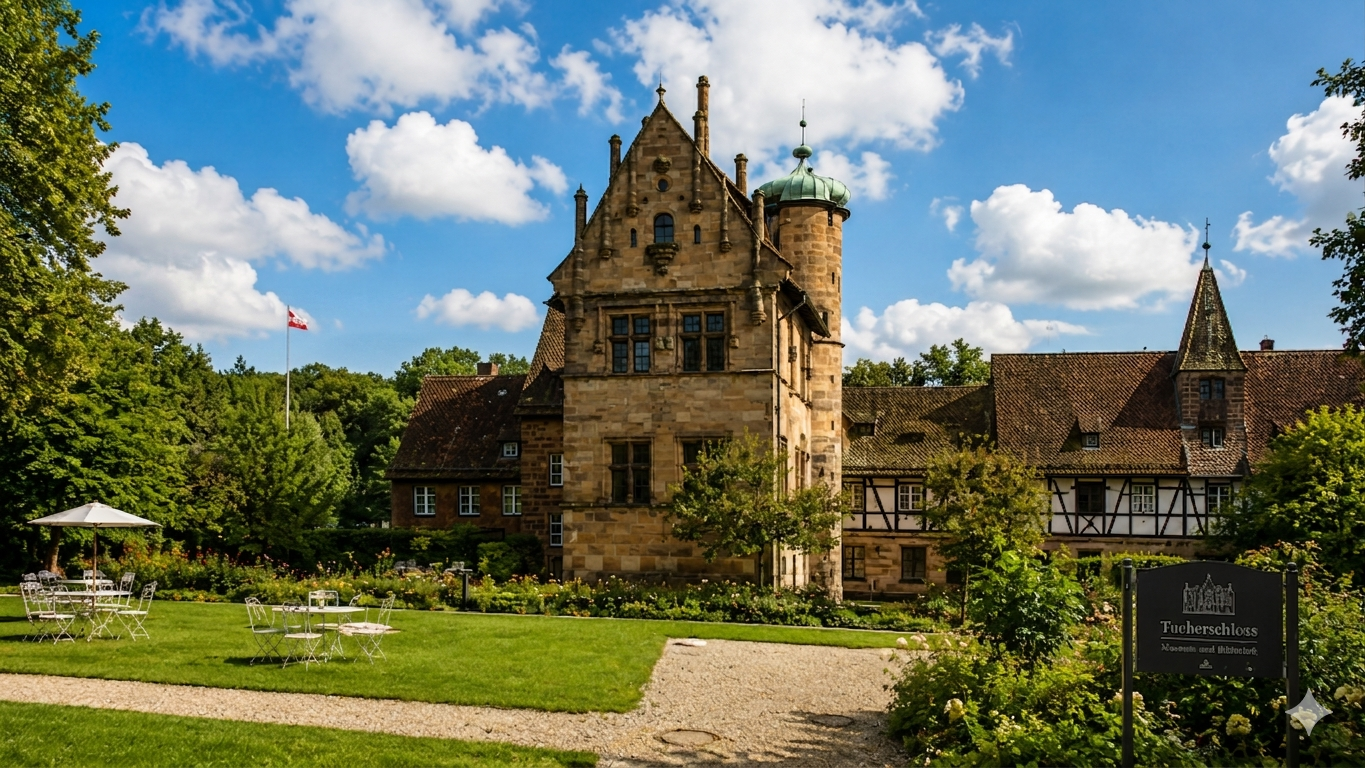 Замок Tucherschloss - Дежурный по Мюнхену Замок Tucherschloss