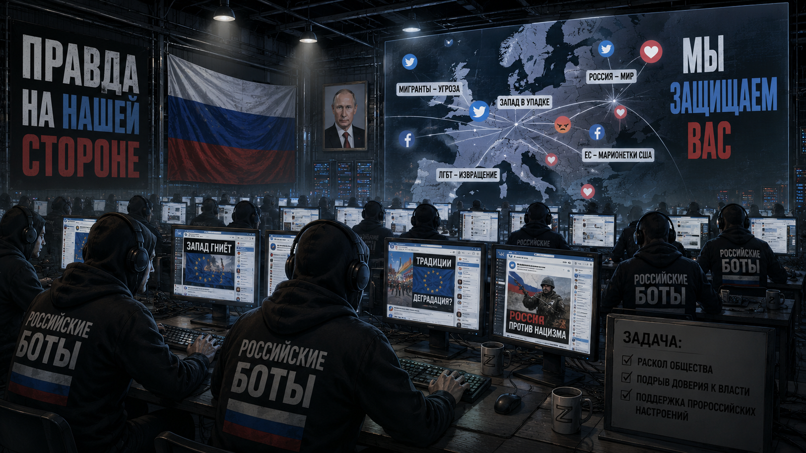 Российская ботоферма - On Duty of Munich Российская ботоферма