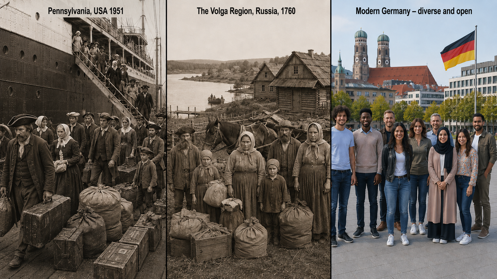 История Германской Иммиграции